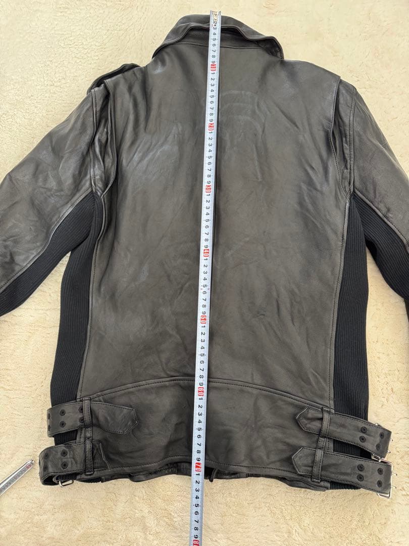 gramグラム　ダブルライダース　ラムレザー　サイズ3