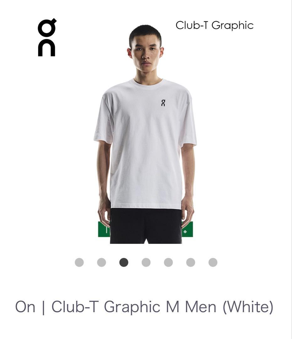 新品未使用On Tennis | Club-T Graphic (White)