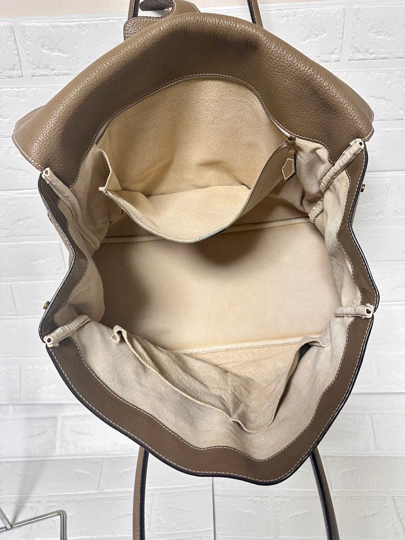 Cisei(シセイ/チセイ)シュリンクレザーフラップトートバッグ/983/LD