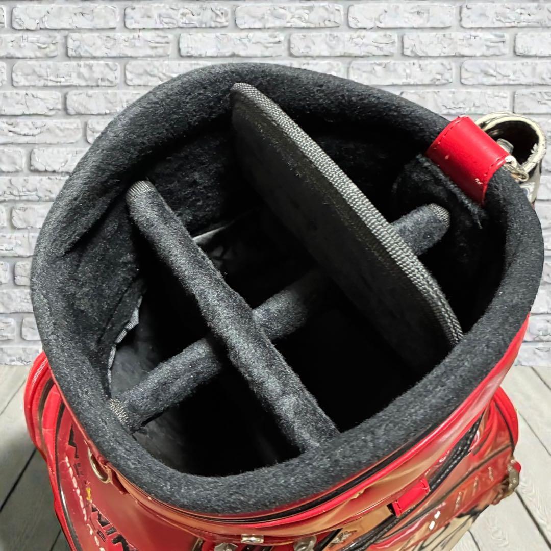 希少✨ 廃盤 WINWIN STYLE トランプ柄 キャディバッグ 赤