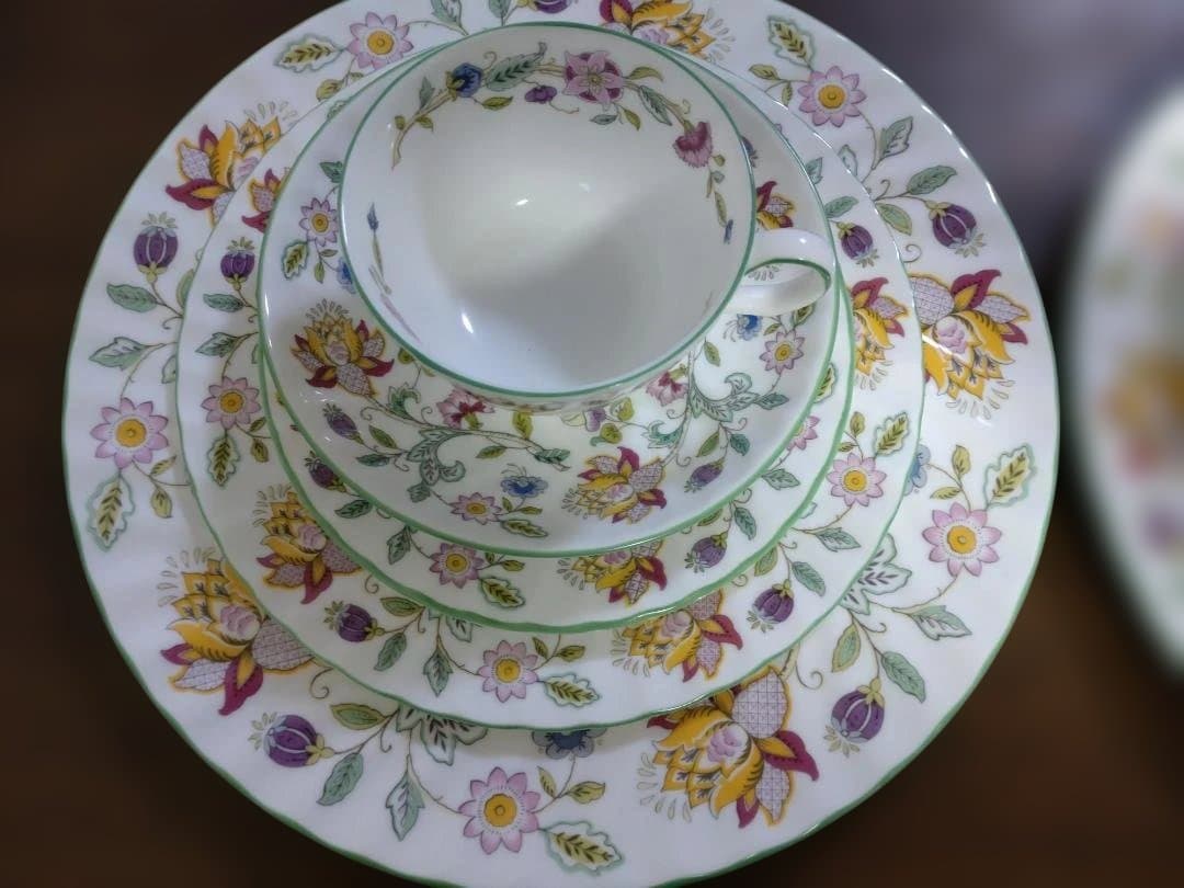 MINTONティーカップ、プレート、10点セット