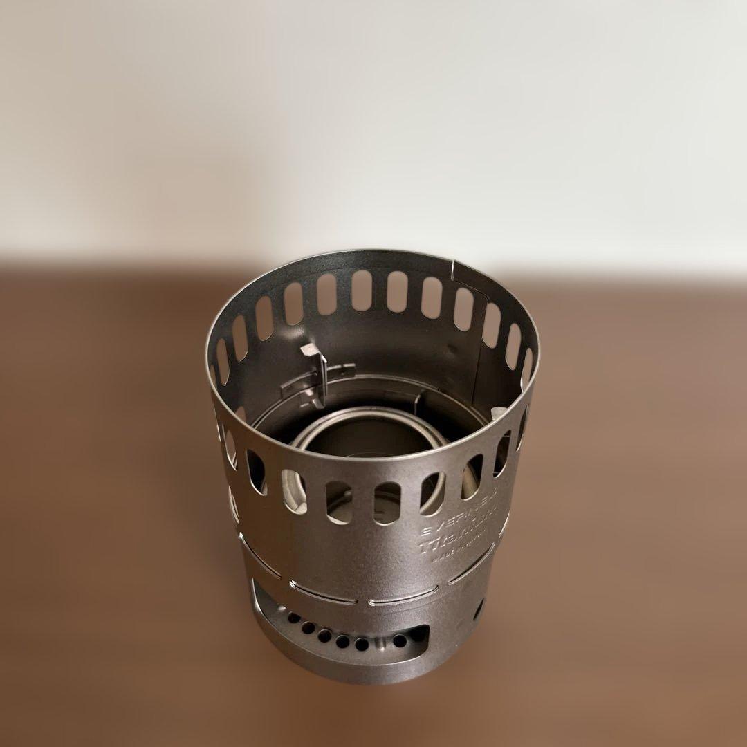 【未使用】エバニュー(EVERNEW) アルコールストーブスタンドセット