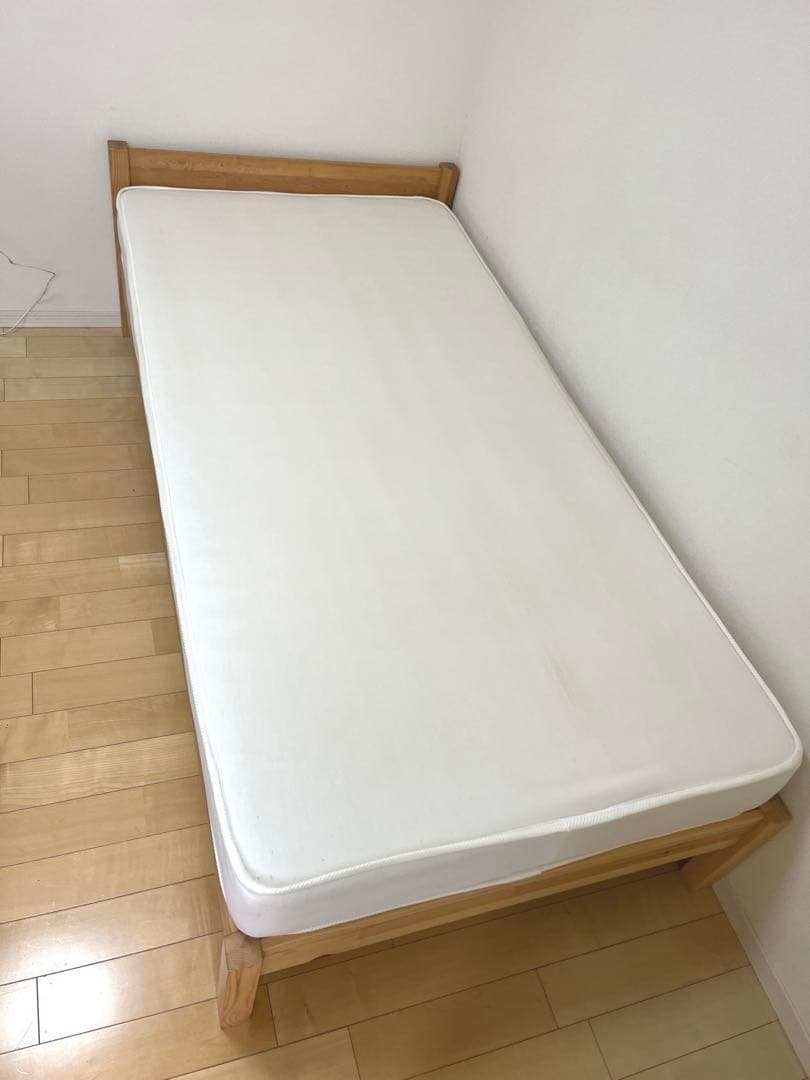引取希望・東京都　無印良品パイン材シングルベッドフレーム