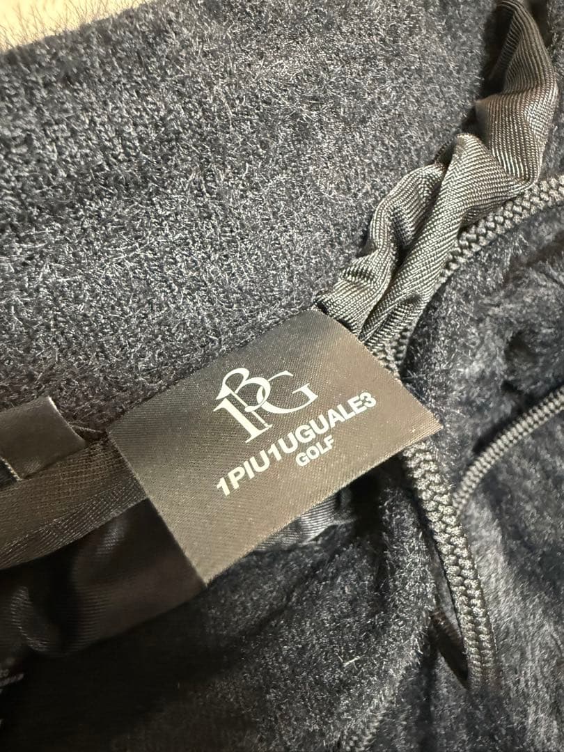 PIU1UGUALE3 GOLFウノピゥウノウグァーレトレ シャギーリブパンツ