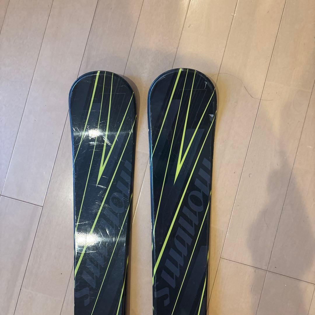 swallowショートスキー板　ストック　ケース付き