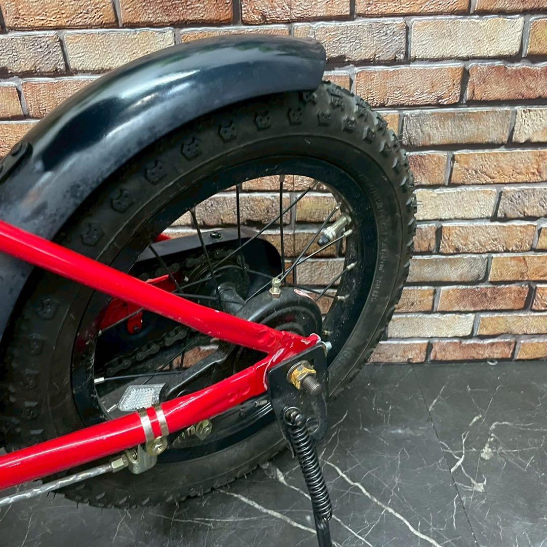 【120】子供用自転車 子供車 PARTENZA レッド 14インチ シングル