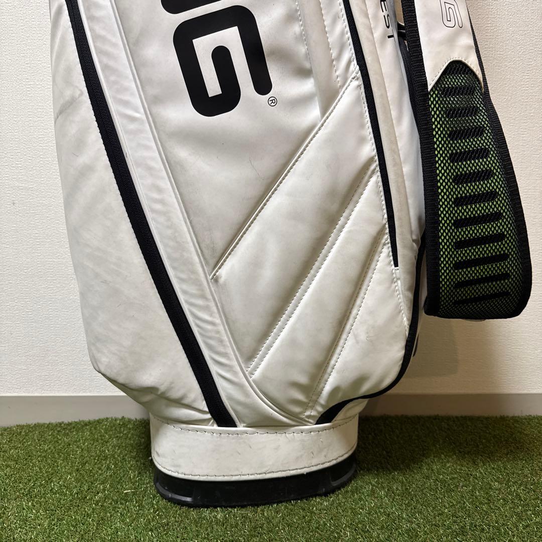 PING ピン キャディバッグ ホワイト 9.5型 47インチ対応