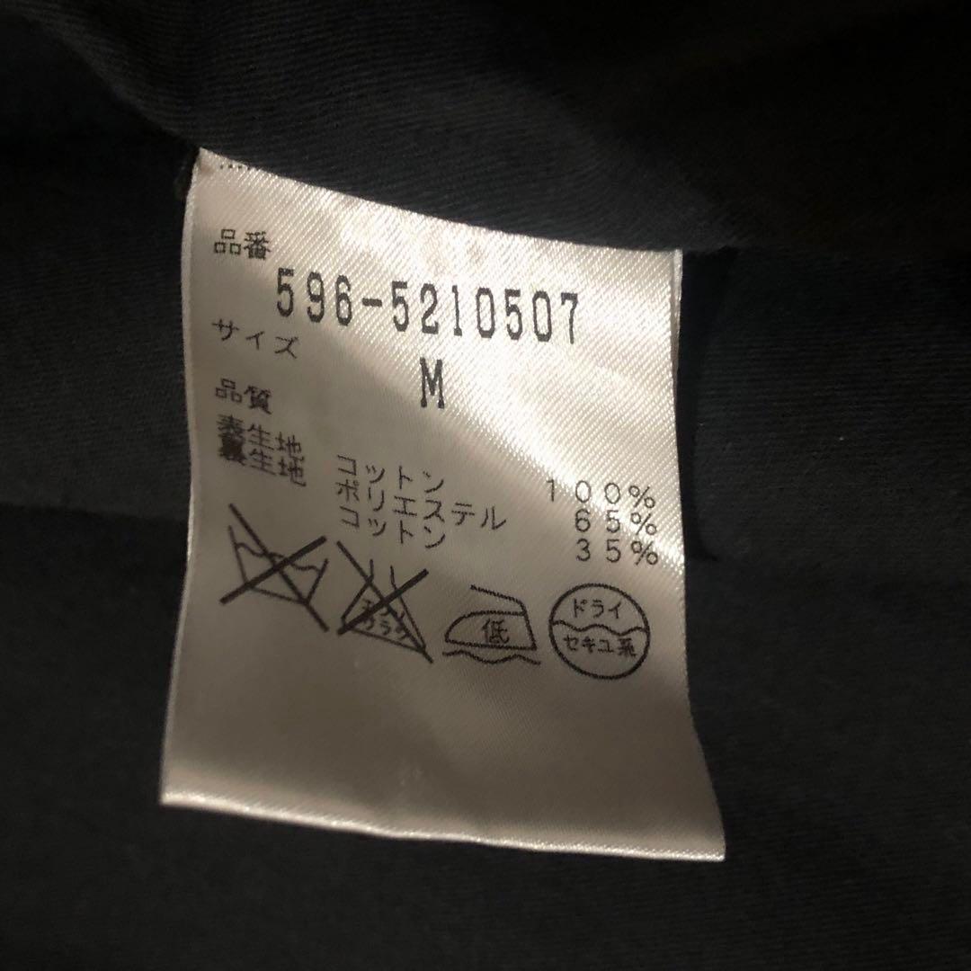 MHL. エムエイチエル ダブルブレストジャケット 濃紺 Mサイズ ライナー付