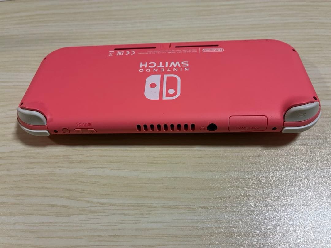 Switch Lite コーラル本体 ジャンク スティック不良 SD128G付き