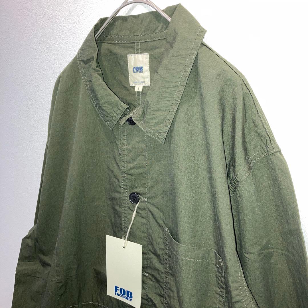 【未使用】FOB FACTORY フレンチシャツジャケット LL
