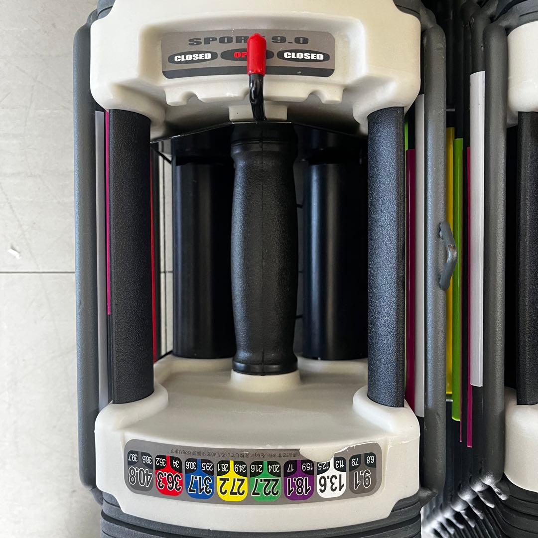 B片方のみ　可変式ダンベル2個セット(約7〜40kg) topfilm