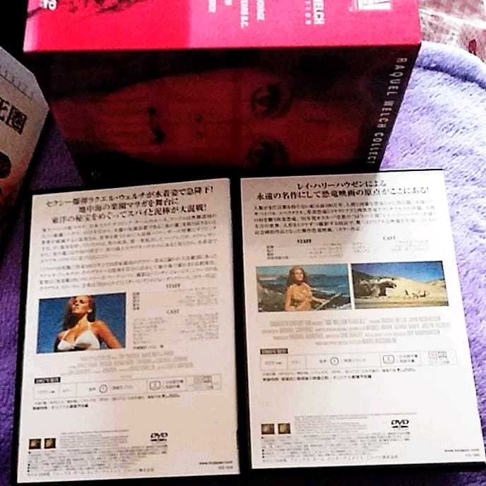 ❣️追悼#ラクエル・ウェルチ#コレクション初回生産限定・4枚組BOX～貴重BOX