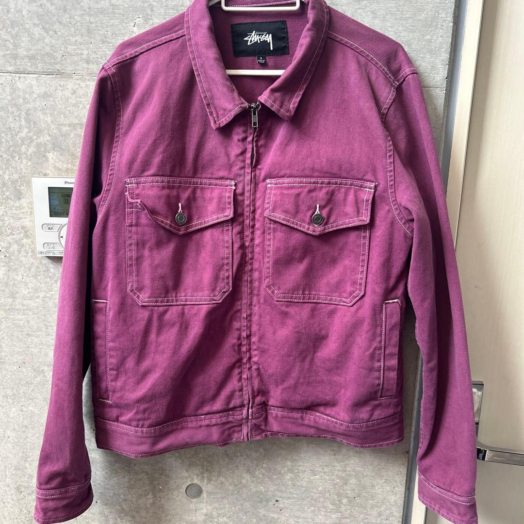 Stussy Overdyed Garage Jacket デニムジャケット