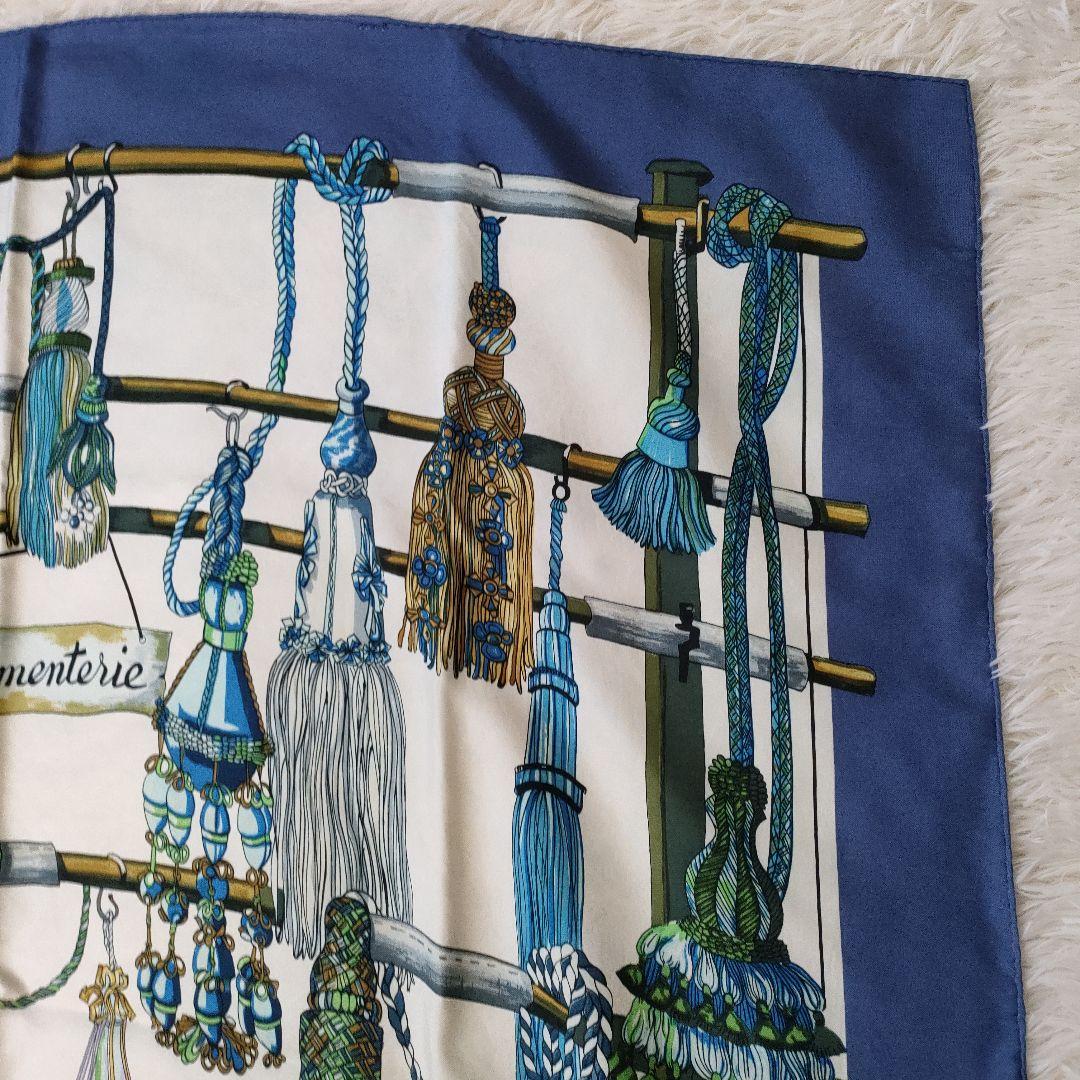 エルメスHERMES カレ90 Pasementerie 【紐飾り】　大判