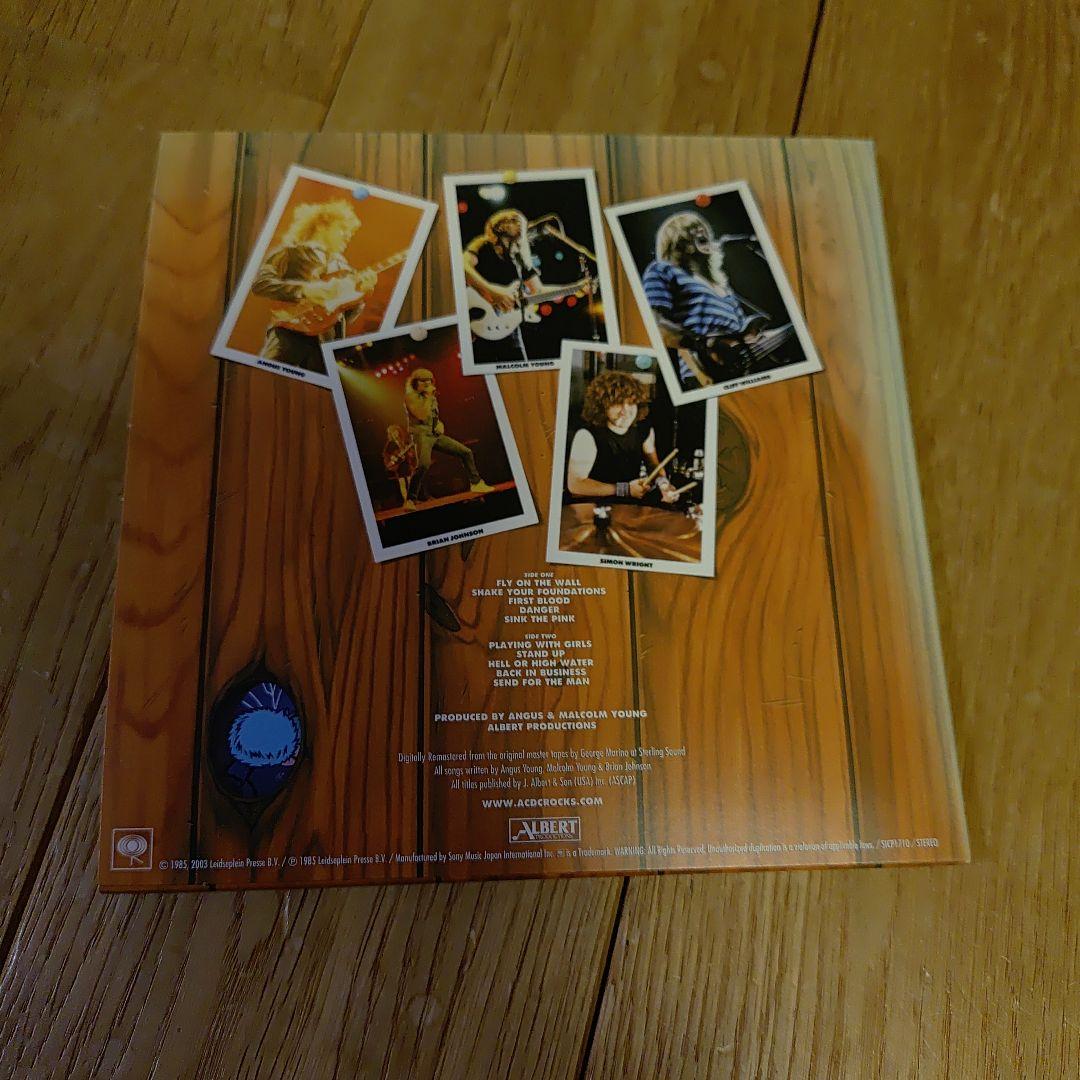 超希少　紙ジャケ　完全限定生産盤　AC/DC フライオンザウォール