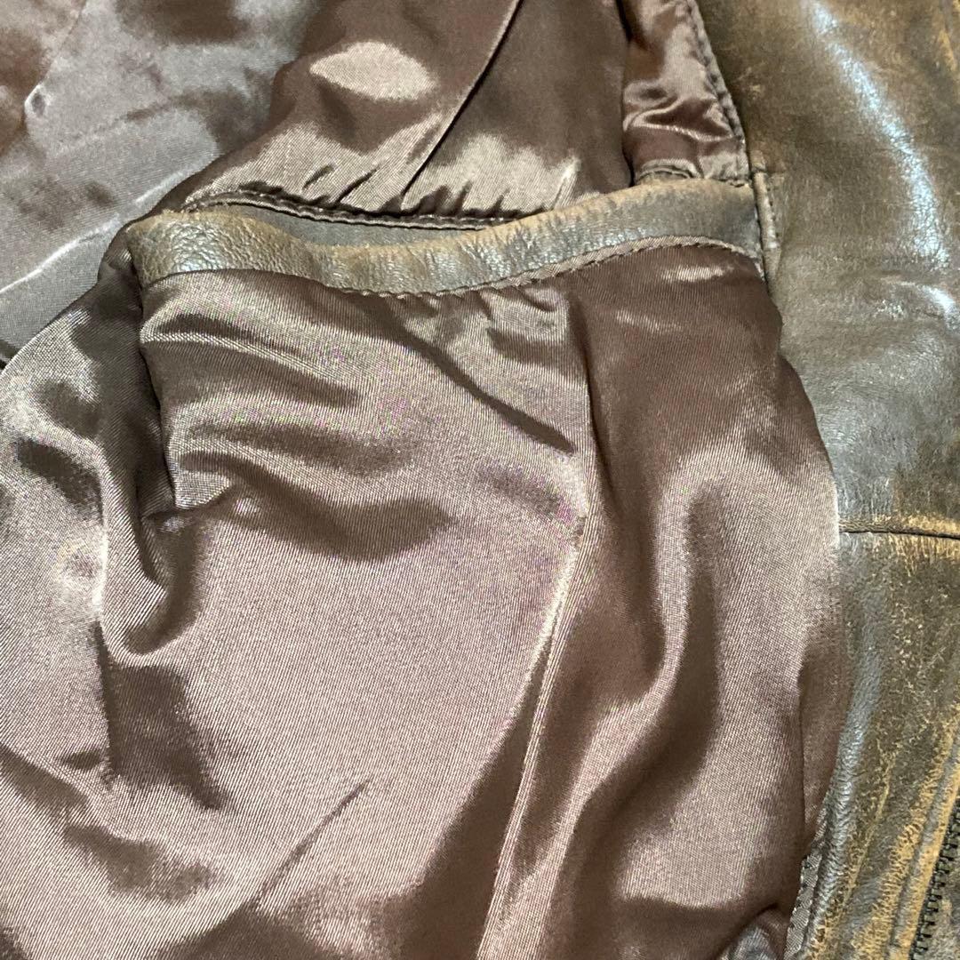 moda italiana （L） G-1　フライトジャケット　シープレザー