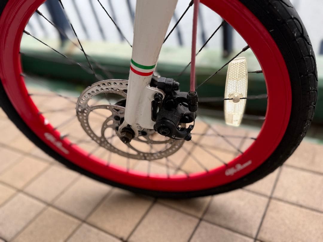 希少 アルファロメオ 20インチ 折り畳み自転車 ミニベロ 発送は要応談