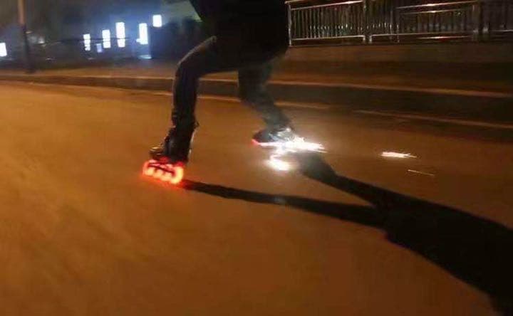 インラインスケート用　76mm スパークウィール8個