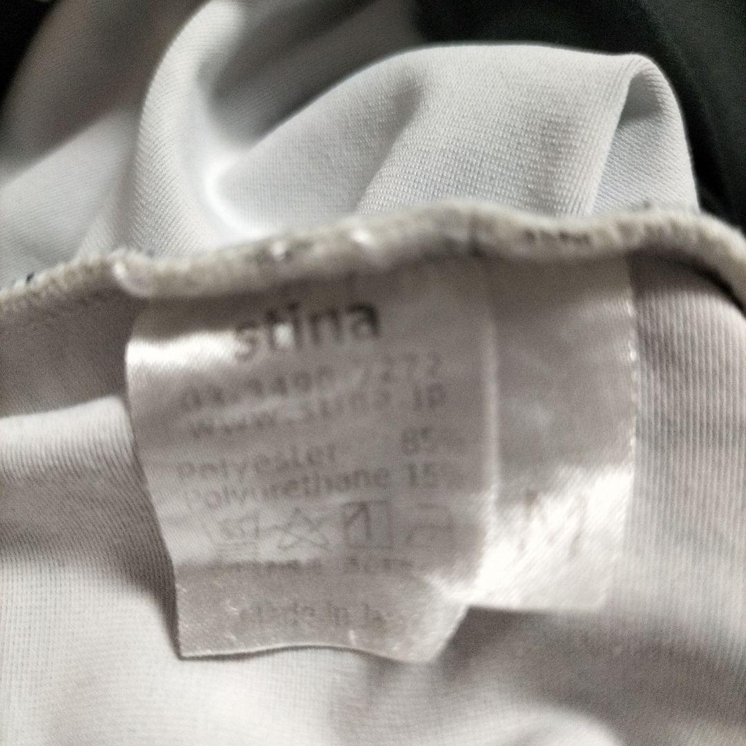 中古品　Stina 花柄 Vネック レオタード　Mサイズ