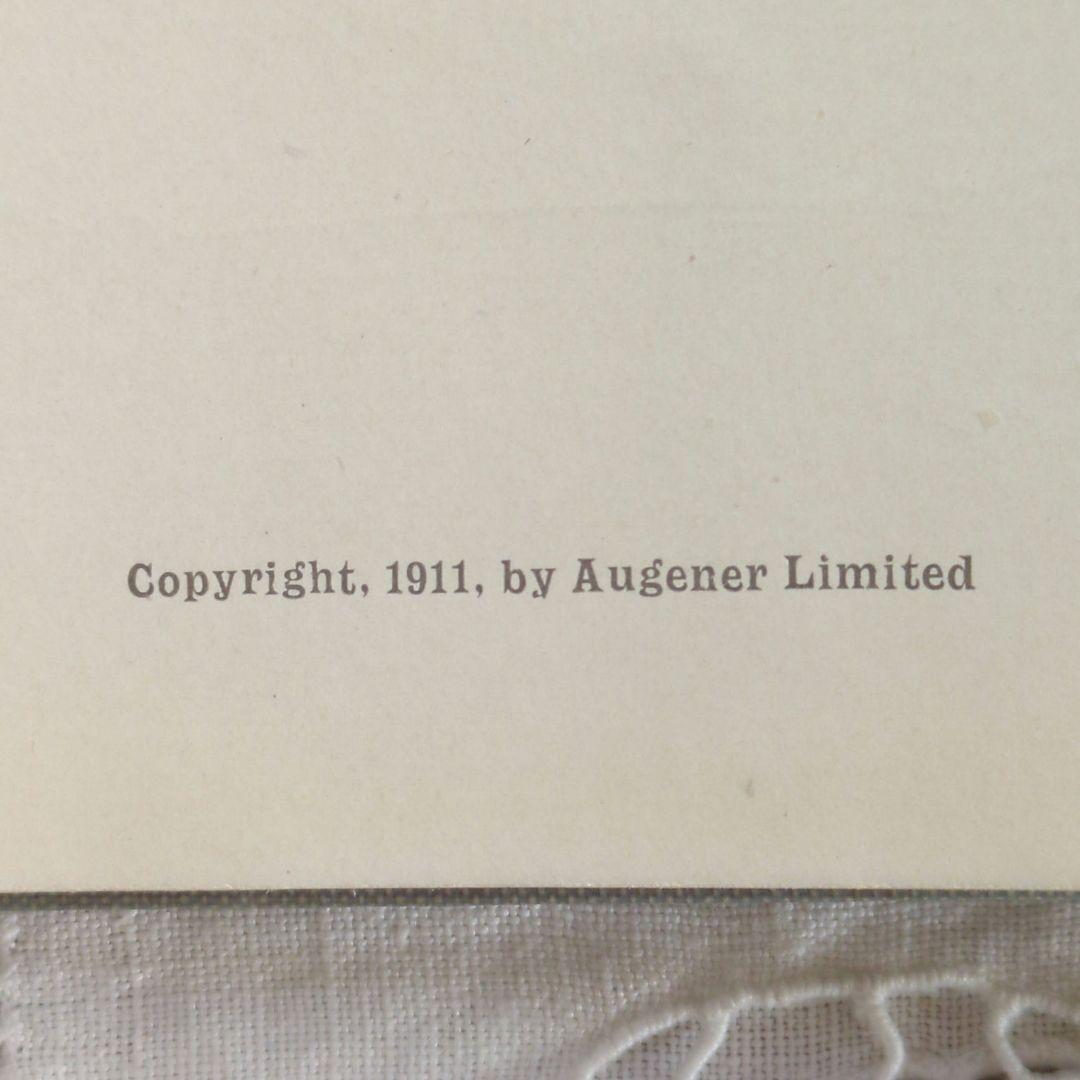 稀少1911アンティーク絵本 洋書古書 児童書 ヴィクトリアン