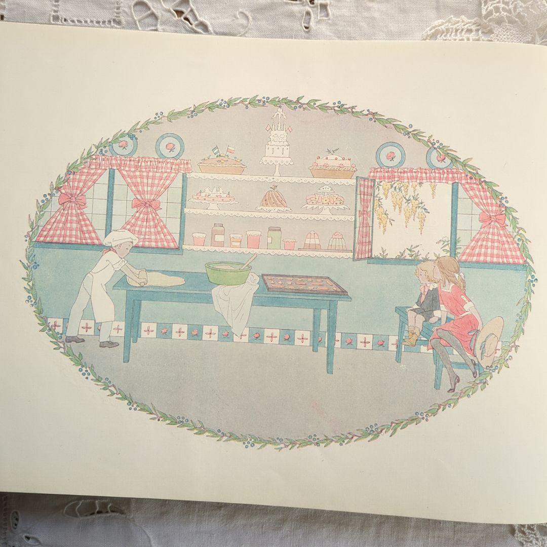 稀少1911アンティーク絵本 洋書古書 児童書 ヴィクトリアン