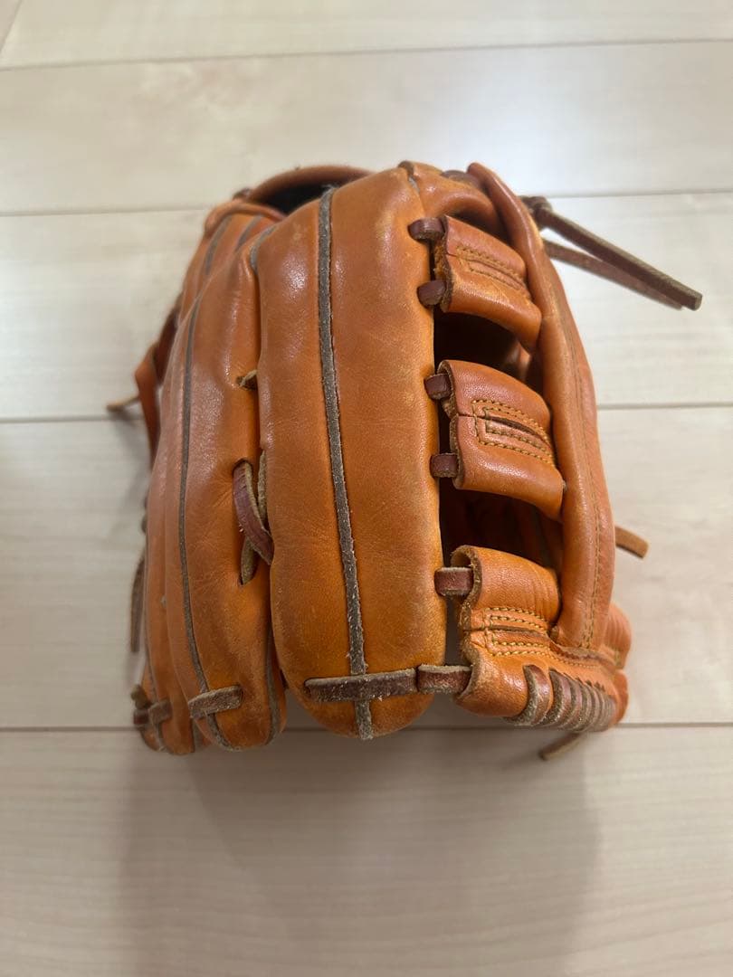 左投げ　外野手　グローブ　軟式　ハタケヤマ