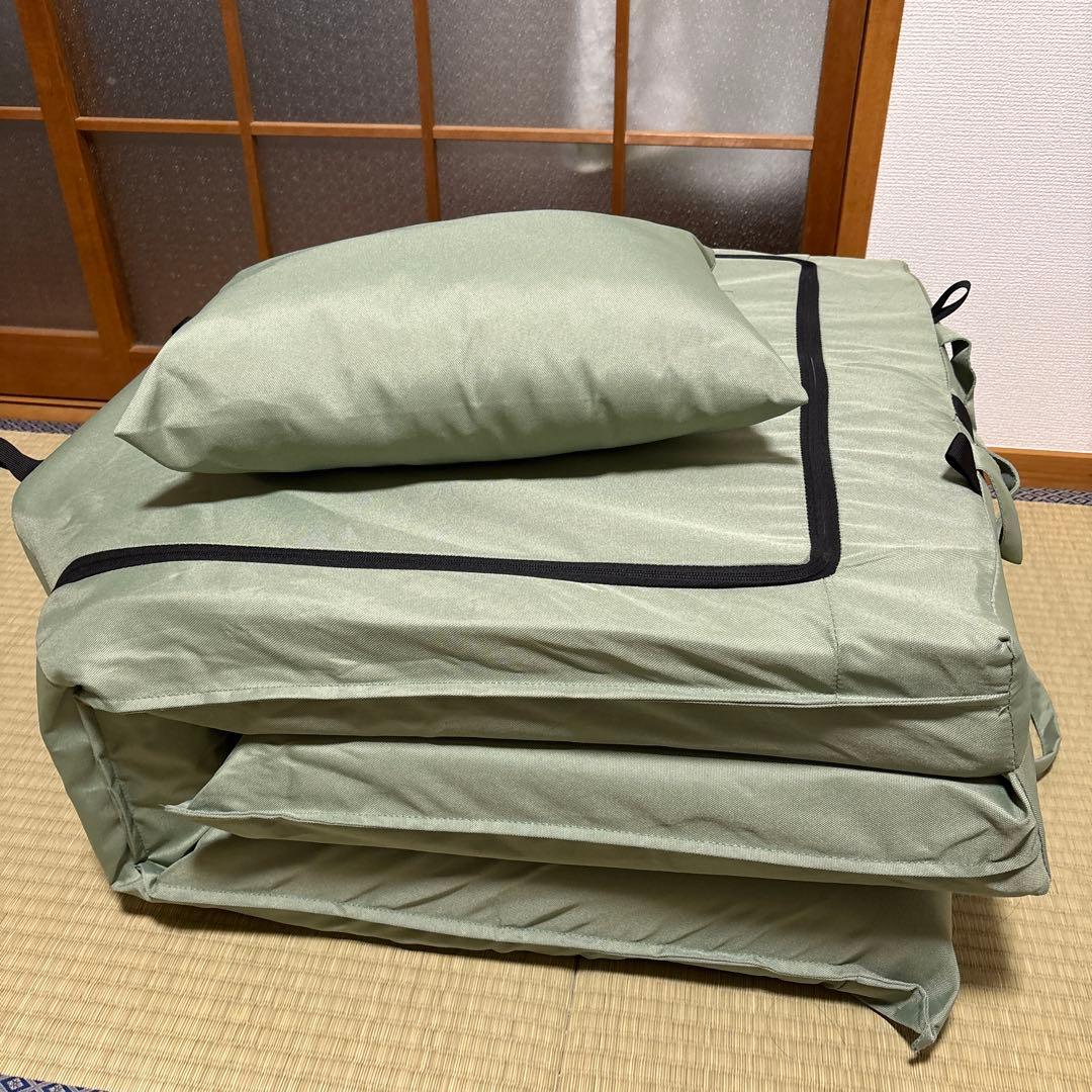 アウトドア用　車中泊マット　枕付き