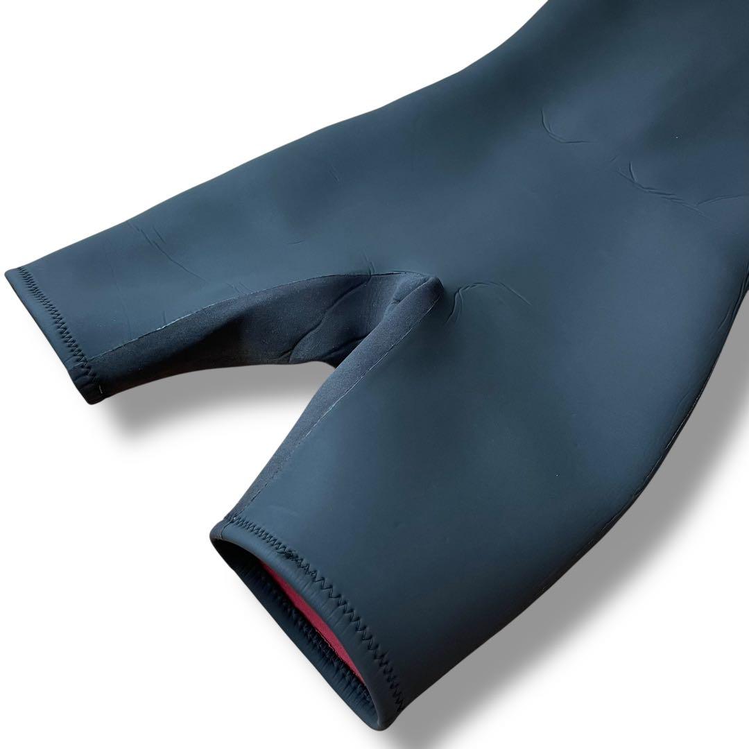 美品 ウェットスーツ ショートジョン ラバー クラシック ロングボーダー メンズ