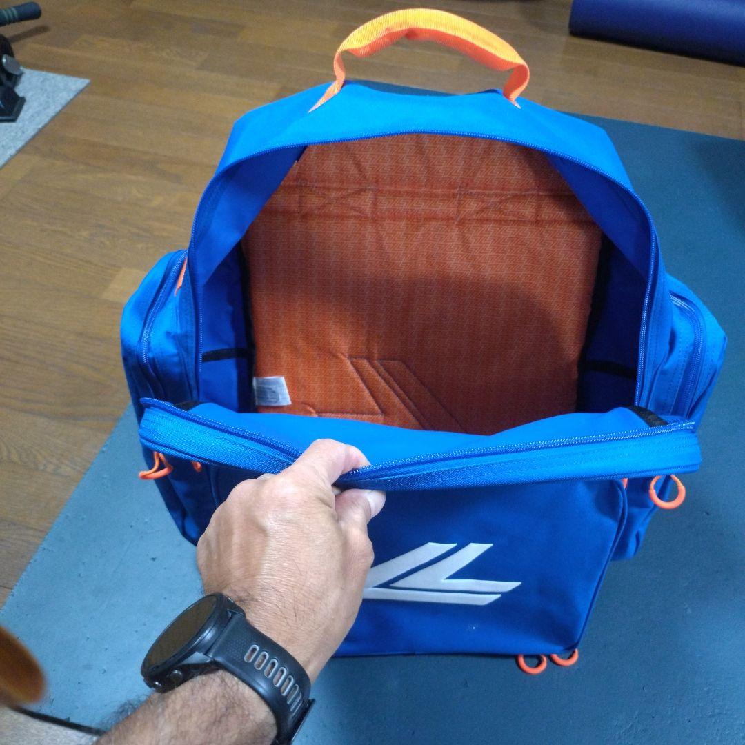 LANGE バックパック 青 オレンジ