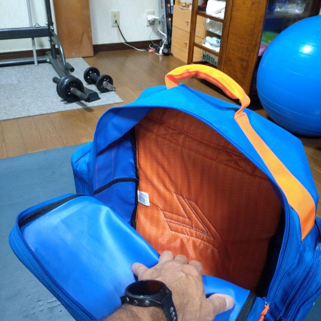 LANGE バックパック 青 オレンジ