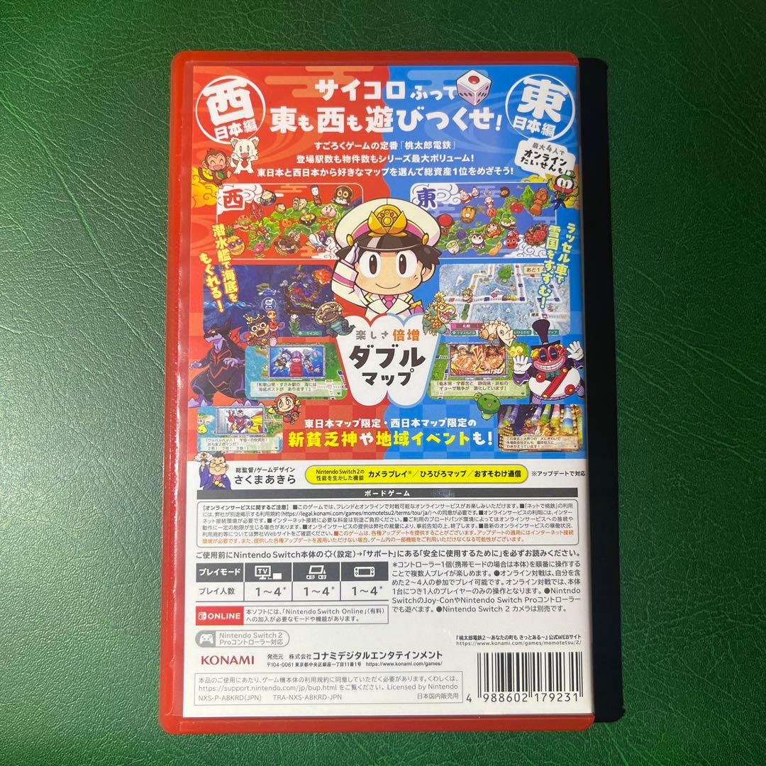 桃太郎電鉄2　東日本編　西日本編　桃鉄　Switch 2