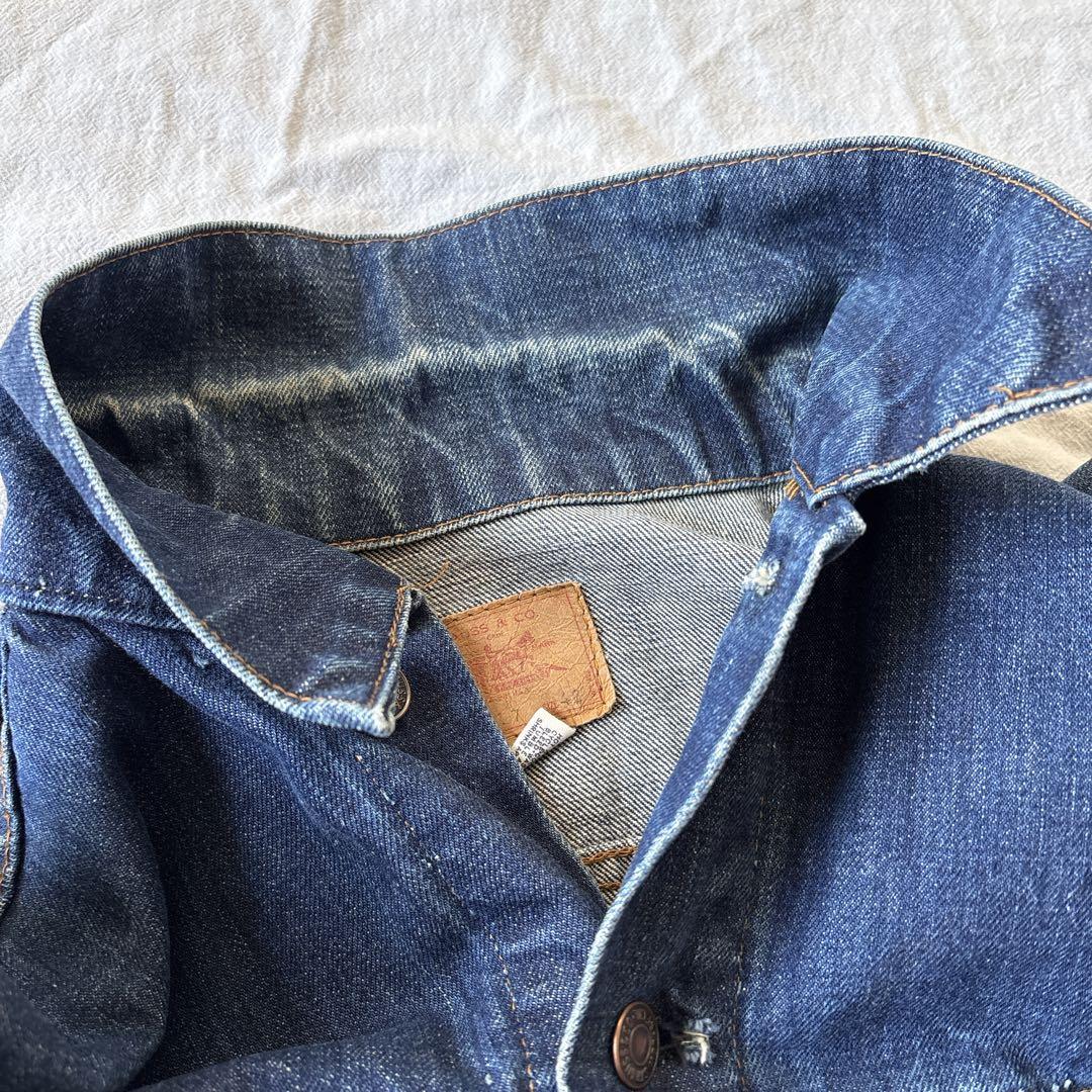 Levi's 70505 デニムジャケット　濃紺　66前期　ケアタグ