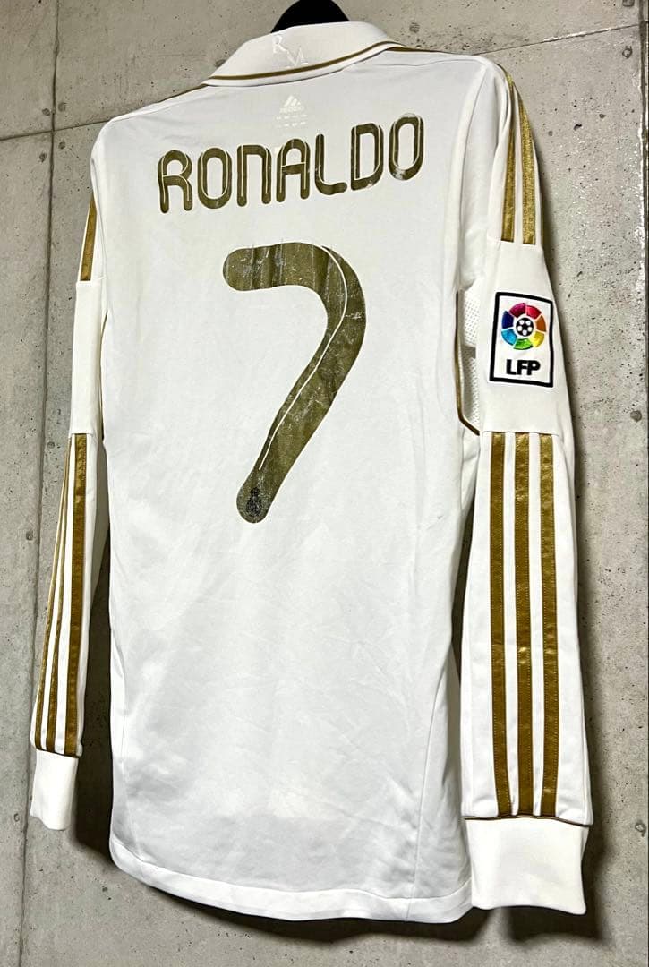 【希少/長袖】11/12 レアル・マドリード♯7 C・ロナウド【Mサイズ】ホーム