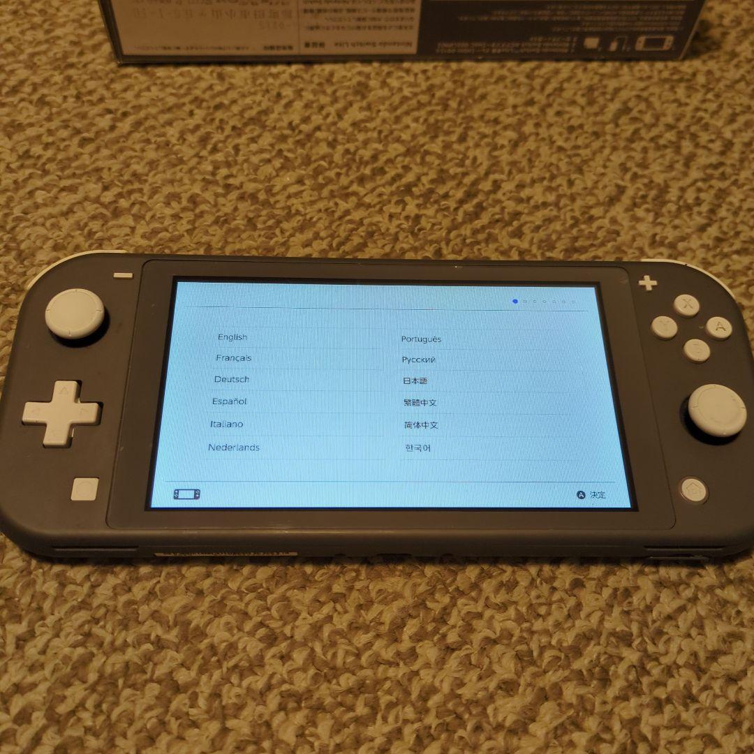 Nintendo Switch Lite グレー 本体（ジャンク）