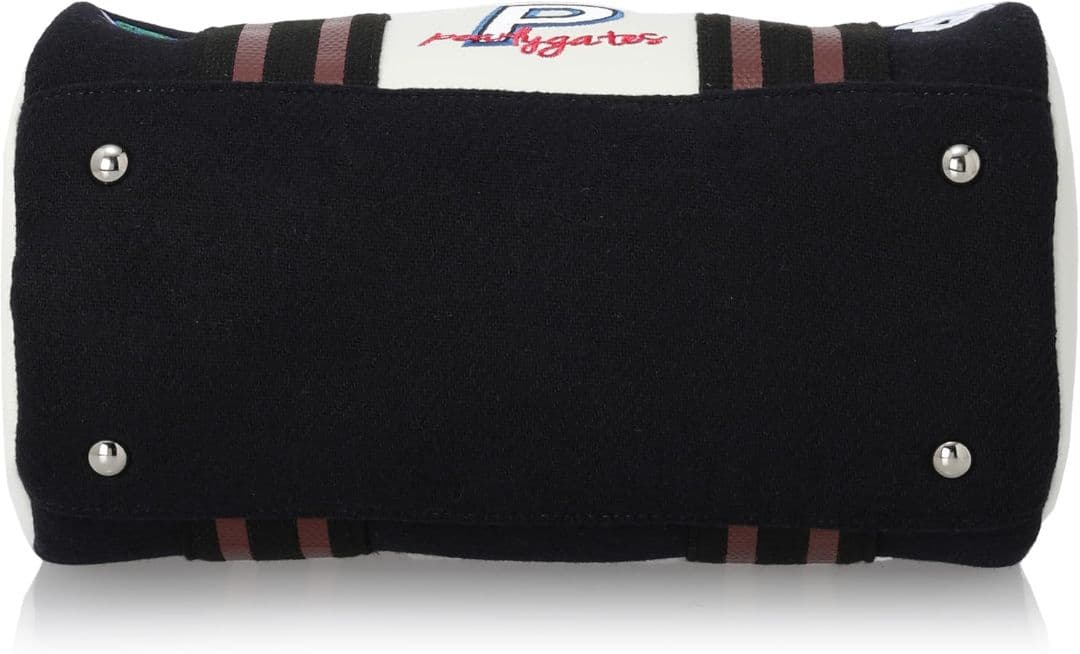 ①新品 PEARLY GATES カートバッグ カレッジワッペンシリーズ2way