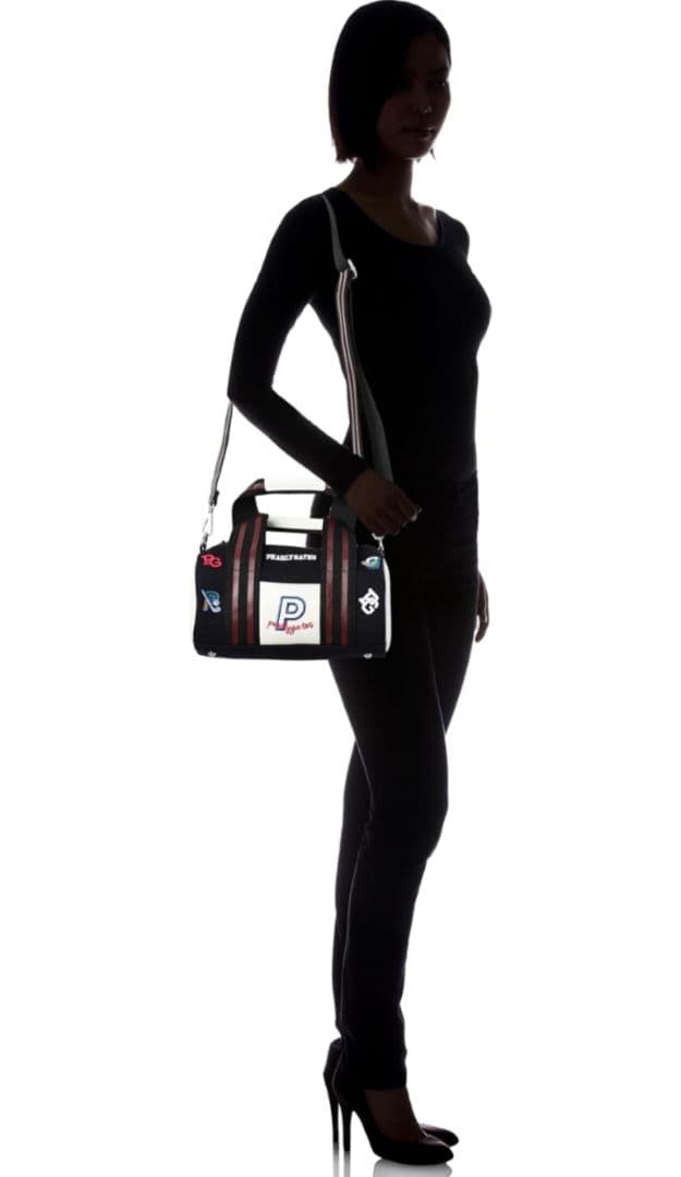 ①新品 PEARLY GATES カートバッグ カレッジワッペンシリーズ2way