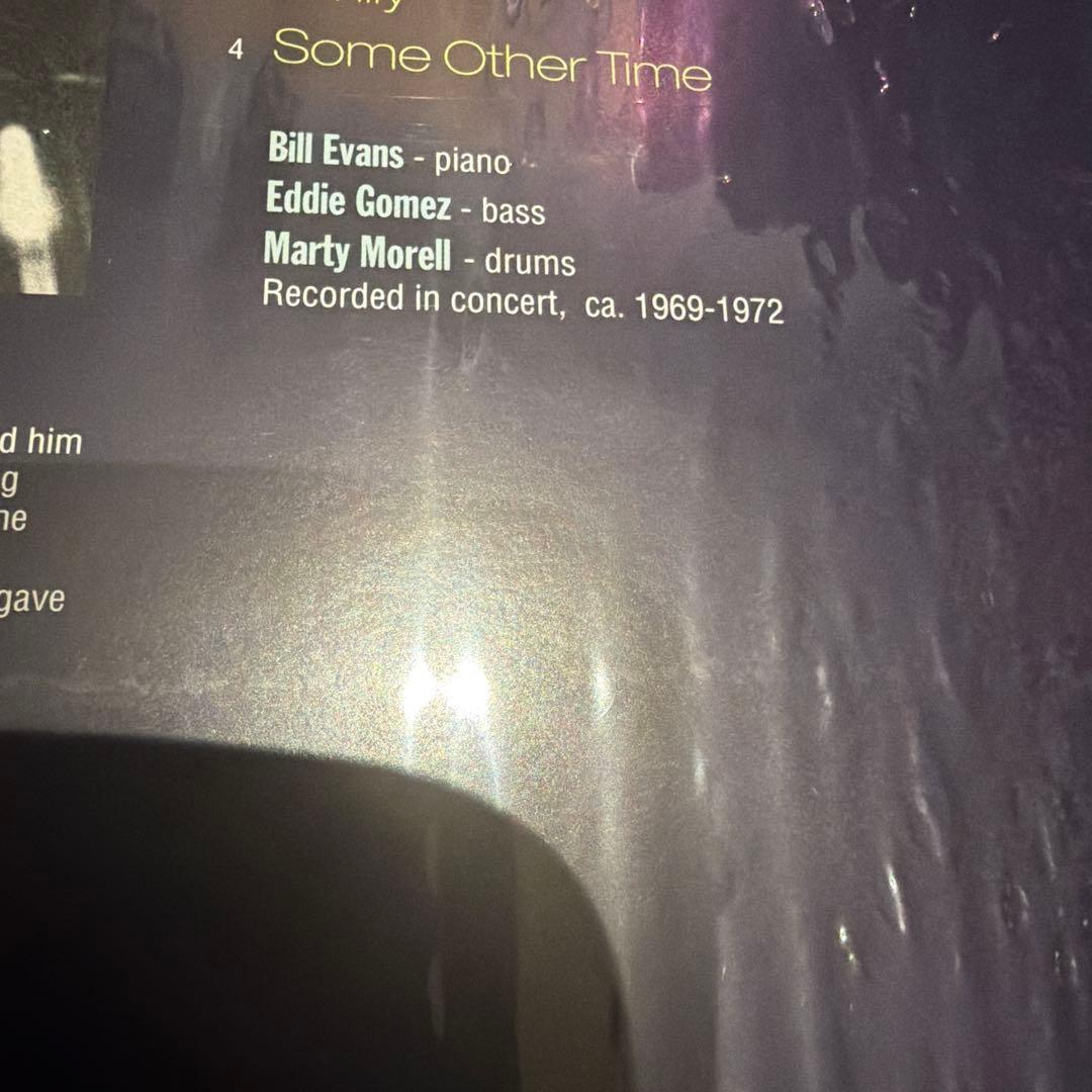 Bill Evans「In Concert Autumn Leaves」LP