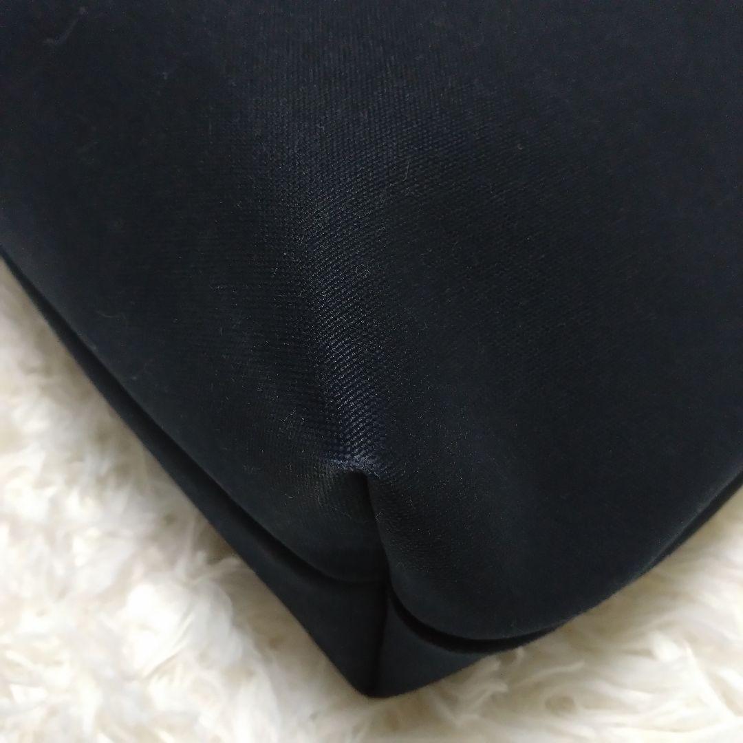 フェリージ トートバッグ 16-26 キャンバス レザー ブラック