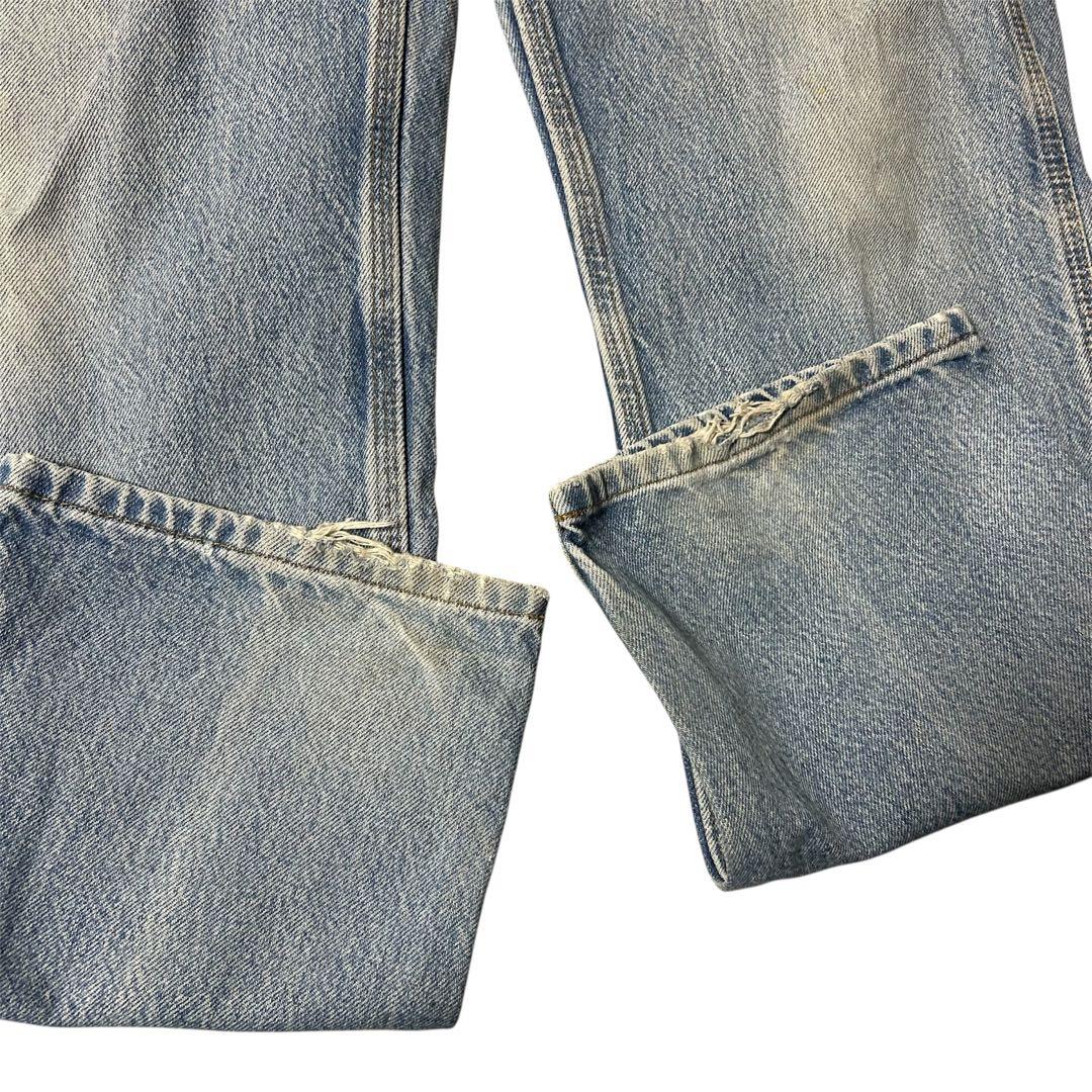 S*S様 90s Carhartt デニムペインターパンツ 34×32 ブルー