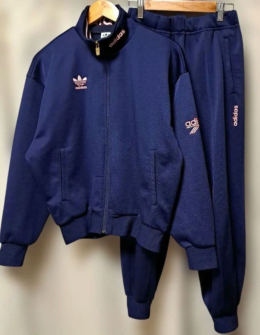 90s ビンテージ アディダス デサント製 トラックジャージ セットアップ