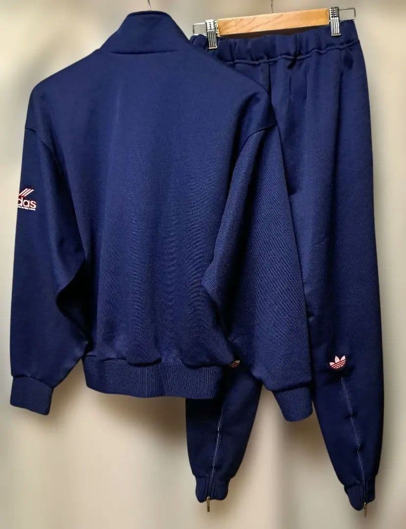 90s ビンテージ アディダス デサント製 トラックジャージ セットアップ