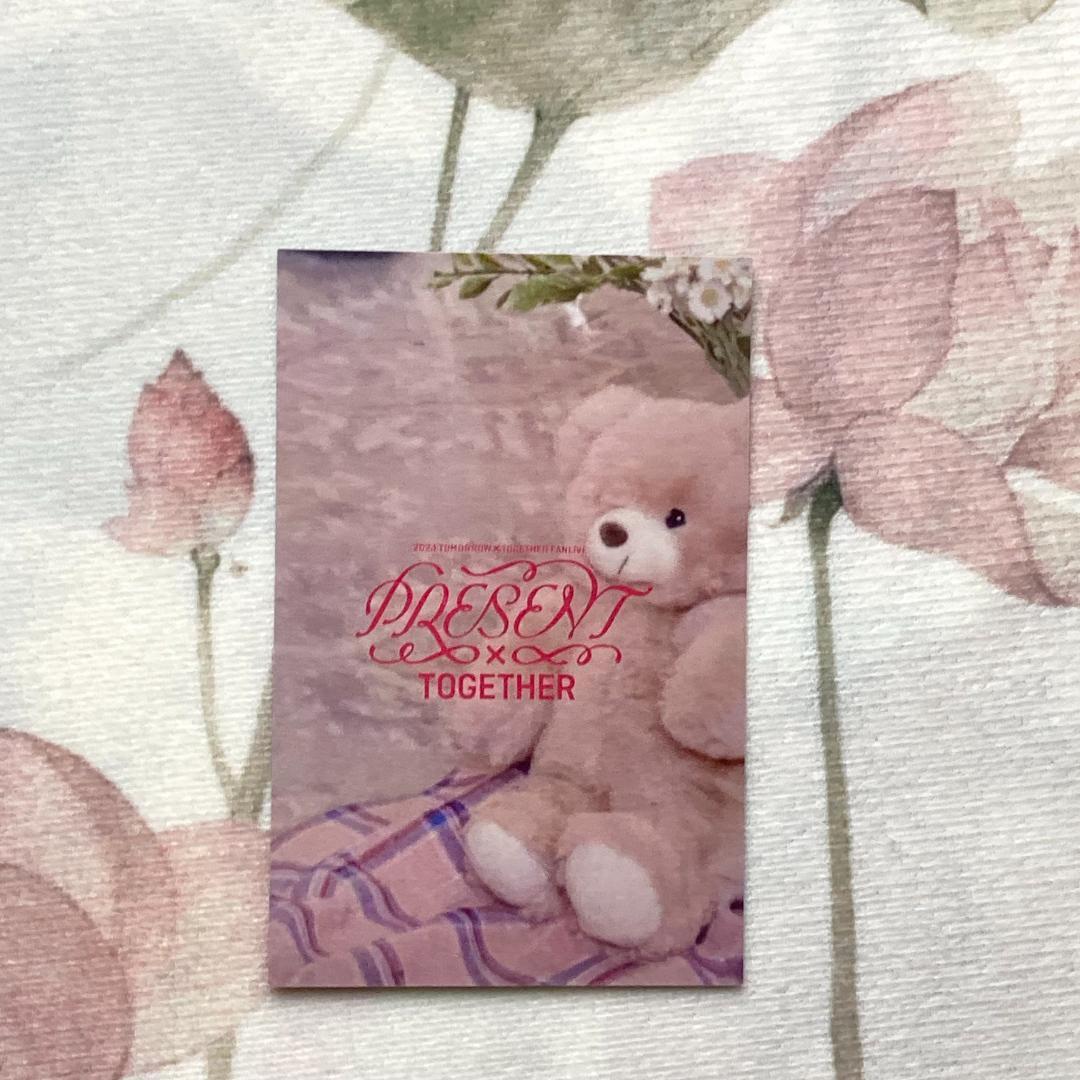 日本 TXT スビン MOA ZONE FC特典 トレカ