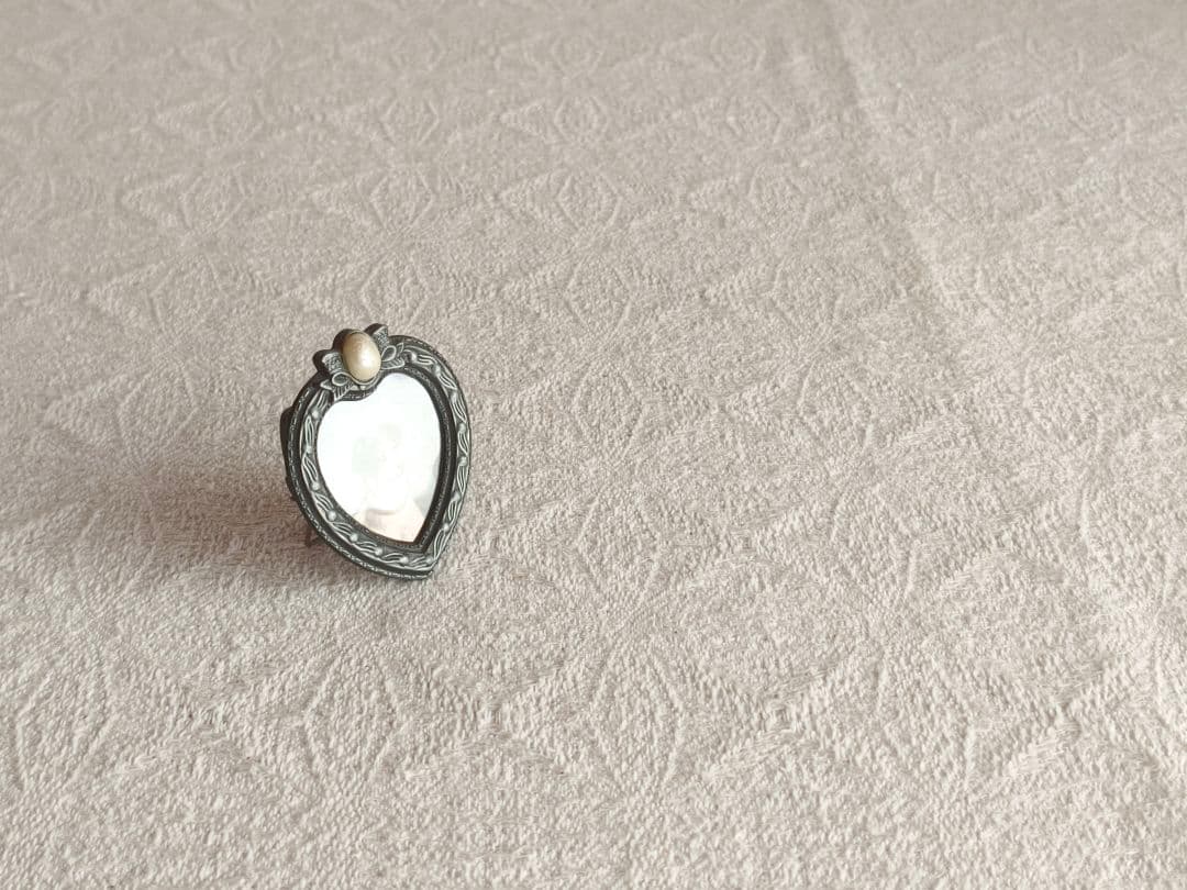 * vintage flame ୨୧ * ハートの 小さな フォトフレーム