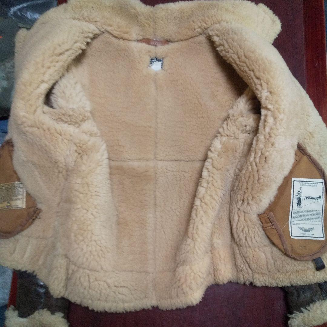 AVIREX B−3ムートンジャケット サイズ40