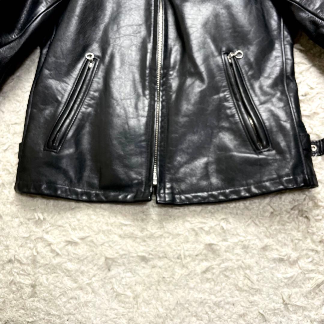 ◆美品/現行◆ SCHOTT シングルライダース レザージャケット 103us