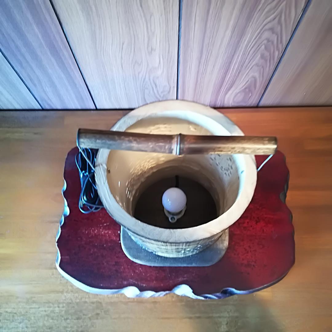 癒し灯火　竹行灯　No23182