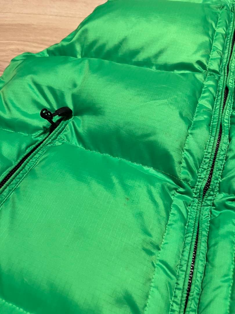 ラルフローレン RLX ダウン ダウンベスト ダブルジップ 古着 S y2k