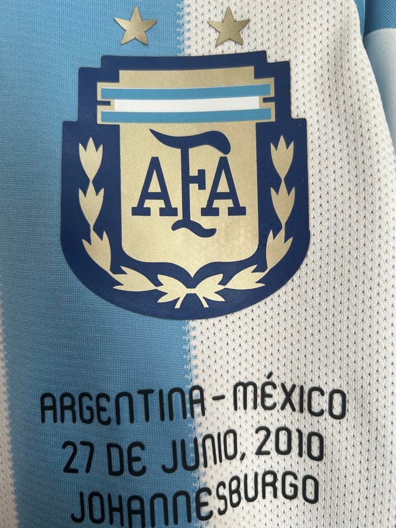 アルゼンチン代表 選手用TECHFIT 2010ワールドカップTEVEZ