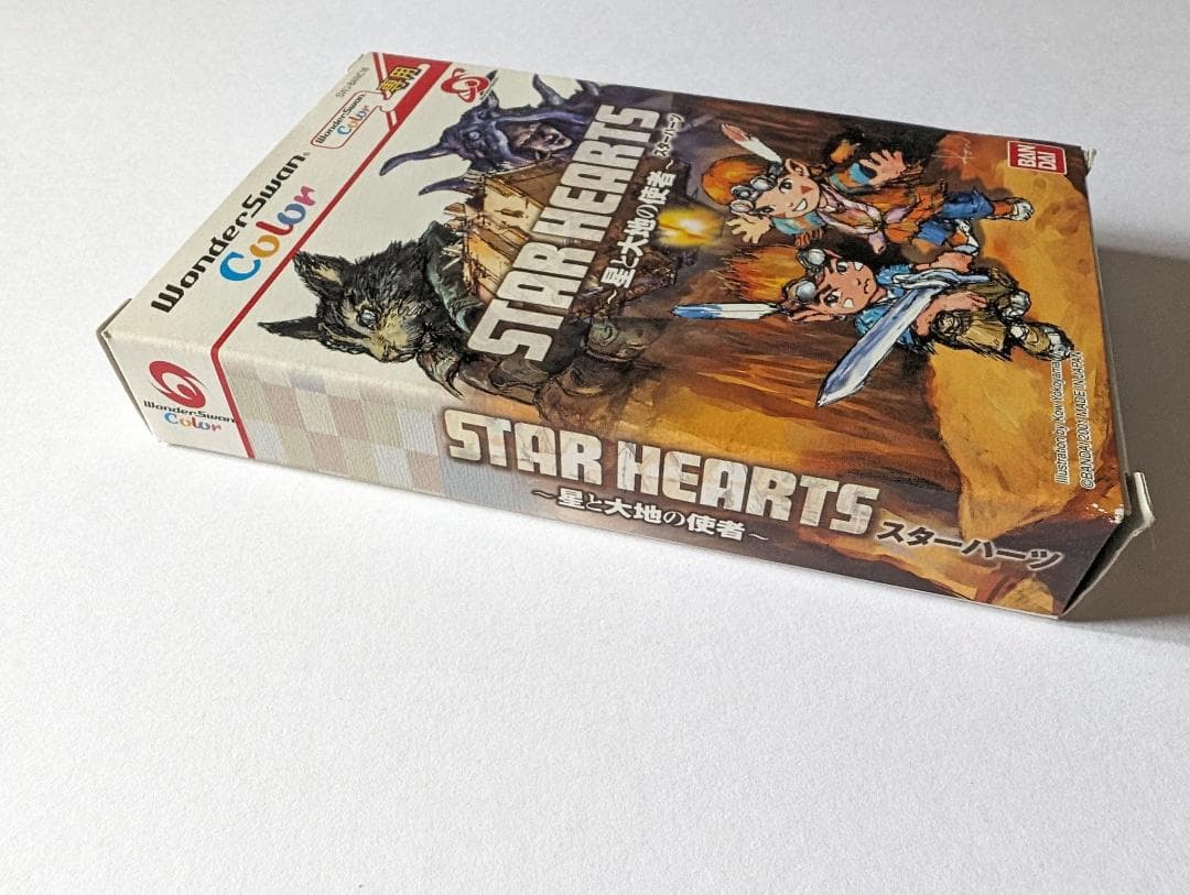 ワンダースワンカラー スターハーツ 星と大地の使者 ハガキ　Wonderswan