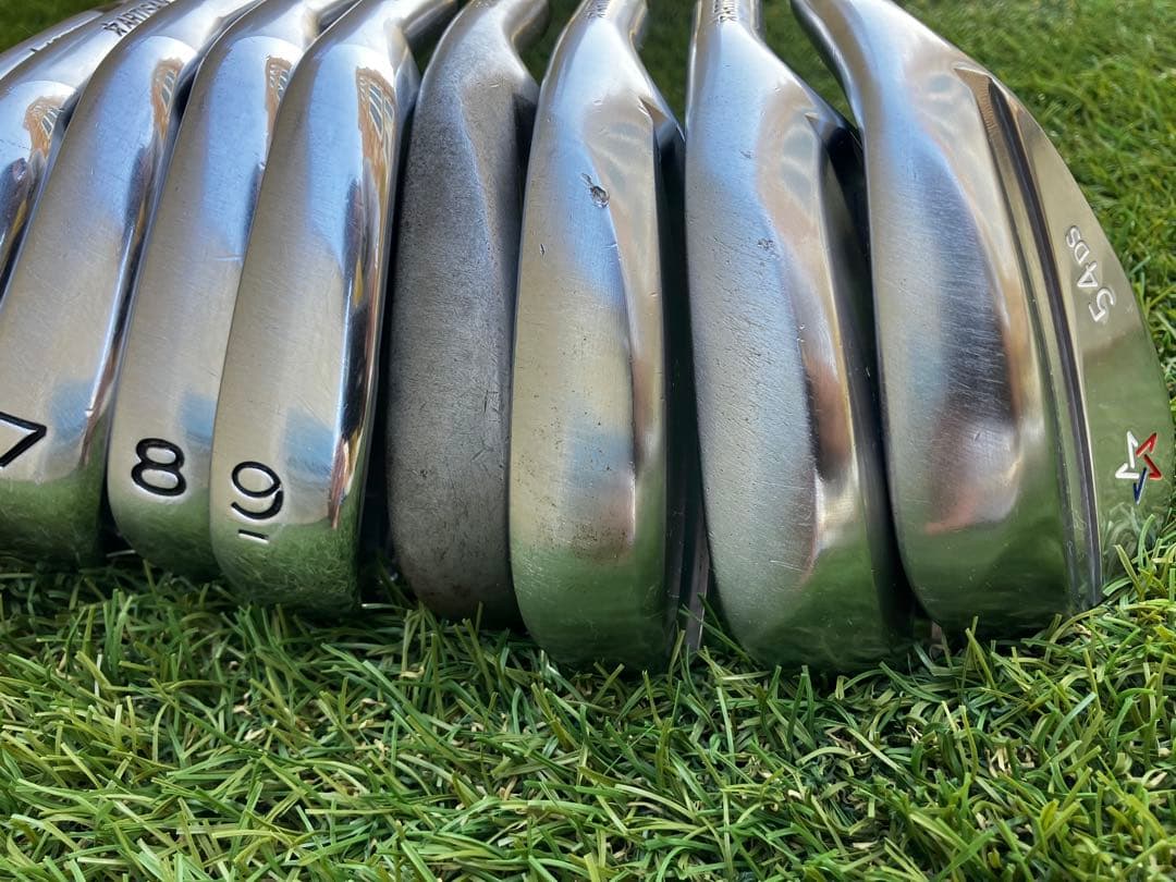 【レア】アーティザン CB 限定 スチールファイバー 5-PW 50,54,58